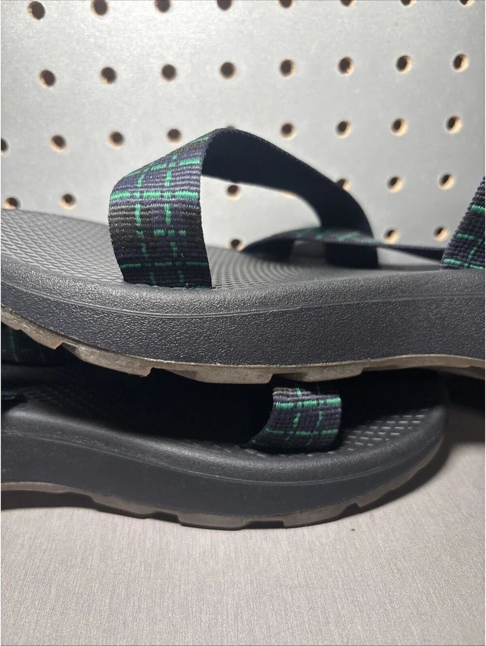 CHACO Z CLOUD Sandals Mens US 11 EU 44 Water Shoes Black Blue JCH107257 NWT NEW